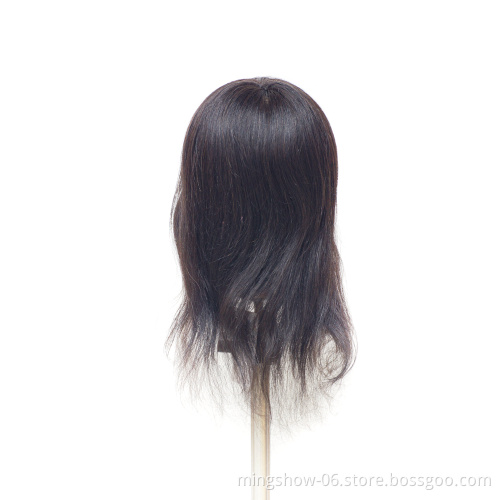 wholesale top quality human hair mannequin heads plastic mannequin head for beauty school